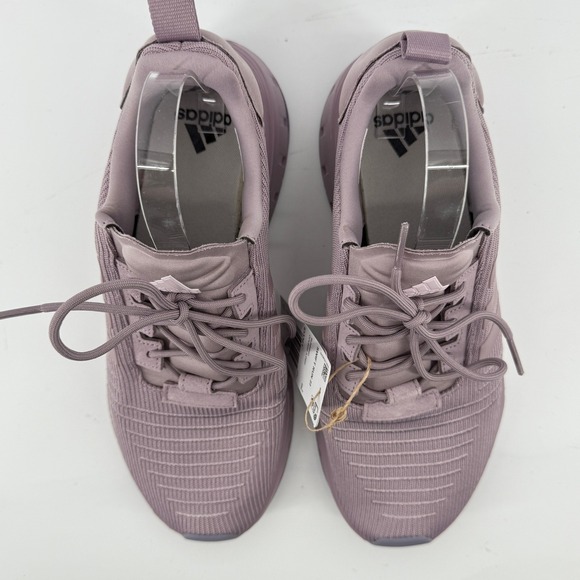 Adidas Swift Run 23 Running Sneaker Women 9.5 Preloved Fig Purple Shoe ID3361 - Picture 3 of 10